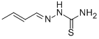 CAS 登录号：22113-96-8， 2-丁烯醛缩氨基硫脲