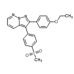 CAS#: 221148-46-5, 2-(4-Ethoxyphenyl)-3-[4-(Methylsulfonyl)Phenyl]Pyrazolo[1,5-b]Pyridazine