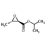 CAS 登录号：221203-39-0， 异丙基(2R,3S)-3-甲基-2-环氧乙烷羧酸酯