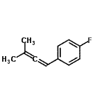 CAS#: 221312-23-8, 1-Fluoro-4-(3-Methyl-1,2-Butadien-1-Yl)Benzene
