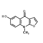 CAS#: 221457-19-8, 6-Hydroxy-9-Methylfuro[2,3-b]Quinolin-4(9H)-One