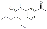 CAS#: 22179-47-1, N-(3-Acetylphenyl)-2-Propyl-Pentanamide