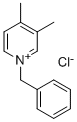 CAS#: 22185-44-0, 3,4-Dimethyl-1-(phenylmethyl)pyridinium chloride