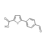 CAS#: 222180-26-9, 5-(4-Formylphenyl)-2-Thiophenecarboxylic Acid