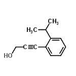 CAS 登录号：222614-12-2， 3-(2-异丙基苯基)-2-丙炔-1-醇