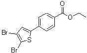 CAS#: 222840-93-9, Ethyl 4-(4,5-Dibromo-2-Thienyl)Benzoate