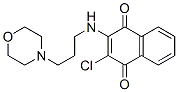 CAS 登录号：22295-80-3， 2-氯-3-[(3-吗啉基丙基)氨基]-1,4-萘醌