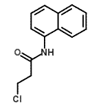 CAS#: 22302-59-6, 3-Chloro-N-(1-Naphthyl)Propanamide