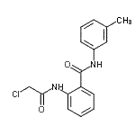 CAS#: 22312-75-0, 2-[(Chloroacetyl)Amino]-N-(3-Methylphenyl)Benzamide