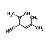 CAS#: 223121-62-8, 2-(Dimethylamino)-4-Methyl-3-Pentenenitrile
