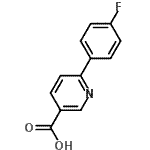 CAS 登录号：223127-24-0， 6-(4-氟苯基)烟酸