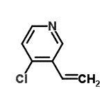 CAS#: 223573-95-3, 4-Chloro-3-Vinylpyridine