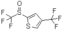 CAS 登录号：223683-78-1， 4-(三氟甲基)-2-[(三氟甲基)亚磺酰]噻吩