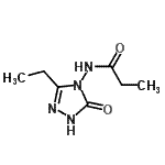 CAS#: 223795-10-6, N-(3-Ethyl-5-Oxo-1,5-Dihydro-4H-1,2,4-Triazol-4-Yl)Propanamide