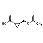 CAS#: 223800-41-7, (1S,2S)-2-(Acetoxymethyl)Cyclopropanecarboxylic Acid