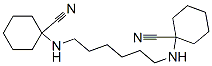 CAS 登录号：22411-41-2， 1,1'-(1,6-己烷二基二亚胺)二-环己烷甲腈