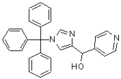 CAS#: 224168-75-6, 4-Pyridinyl(1-Trityl-1H-Imidazol-4-Yl)Methanol