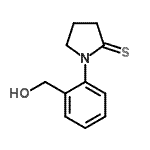 CAS 登录号：224300-28-1， 1-[2-(羟基甲基)苯基]-2-吡咯烷硫酮