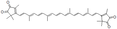CAS#: 22453-06-1, 2,2'-Dinor-beta,beta-carotene-3,4,3',4'-tetraone