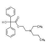 CAS#: 22487-42-9, 2-[Ethyl(Propyl)Amino]Ethyl Hydroxy(Diphenyl)Acetate