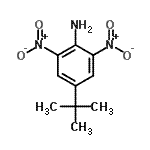 CAS 登录号：22503-16-8， 4-(2-甲基-2-丙基)-2,6-二硝基苯胺