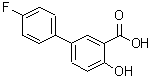 CAS#: 22510-33-4, 4'-Fluoro-4-Hydroxy-3-Biphenylcarboxylic Acid