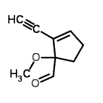 CAS#: 225662-34-0, 2-Ethynyl-1-Methoxy-2-Cyclopentene-1-Carbaldehyde