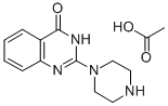 CAS#: 22587-29-7, 2-Piperazino-3H-quinazolin-4-one monoacetate