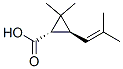 CAS 登录号：2259-14-5， (1R,3R)-2,2-二甲基-3-(2-甲基丙-1-烯基)环丙烷-1-羧酸