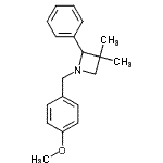 CAS#: 22606-98-0, 1-(4-Methoxybenzyl)-3,3-Dimethyl-2-Phenylazetidine