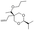 CAS#: 22644-70-8, 5alpha-Allyl-2beta-Isopropyl-5beta-(1-Propoxyethyl)-1,3-Dioxane