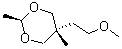 CAS#: 22644-75-3, 5alpha-(2-Methoxyethyl)-2beta,5beta-Dimethyl-1,3-Dioxane