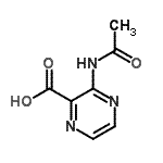 CAS#: 226559-50-8, 3-Acetamido-2-Pyrazinecarboxylic Acid