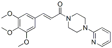 CAS#: 22662-32-4, 1-(2-Pyridyl)-4-[2-(3,4,5-Trimethoxyphenyl)Ethenylcarbonyl]Piperazine