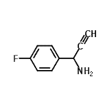 CAS#: 226698-96-0, 1-(4-Fluorophenyl)-2-Propyn-1-Amine