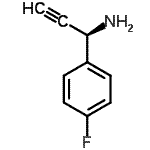 CAS#: 226699-16-7, (1R)-1-(4-Fluorophenyl)-2-Propyn-1-Amine