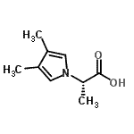 CAS 登录号：226717-61-9， (2S)-2-(3,4-二甲基-1H-吡咯-1-基)丙酸