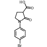 CAS#: 226881-07-8, 1-(4-Bromophenyl)-2-Oxo-3-Pyrrolidinecarboxylic Acid