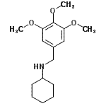 CAS#: 227017-78-9, N-(3,4,5-Trimethoxybenzyl)Cyclohexanamine