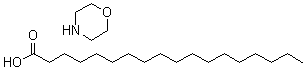 CAS 登录号：22707-25-1， 硬脂酸与吗啉化合物(1:1)