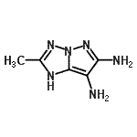 CAS#: 227610-73-3, 2-Methyl-1H-Pyrazolo[1,5-b][1,2,4]Triazole-6,7-Diamine