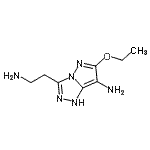 CAS#: 227611-41-8, 3-(2-Aminoethyl)-6-Ethoxy-1H-Pyrazolo[5,1-c][1,2,4]Triazol-7-Amine