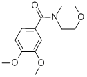 CAS 登录号：22792-13-8， 4-(3,4-二甲氧基苯甲酰基)吗啉