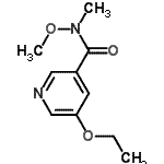 CAS#: 227939-21-1, 5-Ethoxy-N-Methoxy-N-Methylnicotinamide