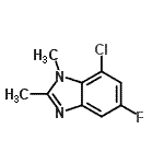 CAS#: 227946-62-5, 7-Chloro-5-Fluoro-1,2-Dimethyl-1H-Benzimidazole
