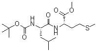 CAS#: 2280-69-5, Methyl N-{[(2-methyl-2-propanyl)oxy]carbonyl}-L-leucyl-L-methioninate