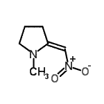 CAS 登录号：228104-62-9， (2Z)-1-甲基-2-(硝基甲基烯)吡咯烷