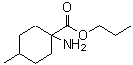 CAS 登录号：228252-33-3， 1-氨基-4-甲基环己甲酸丙酯
