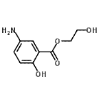 CAS#: 228412-49-5, 2-Hydroxyethyl 5-Amino-2-Hydroxybenzoate