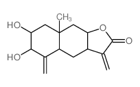 CAS#: 22850-59-5, (3aR,4aalpha,9aalpha)-Dodecahydro-6beta,7alpha-Dihydroxy-8abeta-Methyl-3,5-Bis(Methylene)Naphtho[2,3-b]Furan-2-One